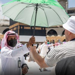 ‏بـ(25) ألف هدية رئاسة شؤون الحرمين تودع حجاج بيت الله الحرام المتعجلين