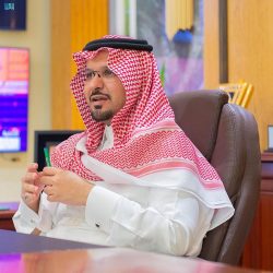 سمو الأمير تركي بن هذلول يستقبل قائد قوة نجران