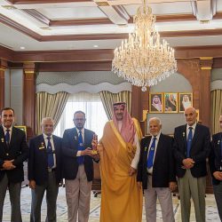 سمو أمير القصيم يستقبل مدير المرور بالمنطقة