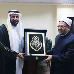 ‏الأمير ⁧‫تركي بن طلال‬⁩ يستقبل سفير دولة الإمارات الشقيقة