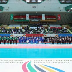 الأمير خالد بن بندر يُتوج الفائزين في منافسات المبارزة بدورة الألعاب السعودية