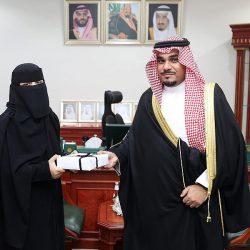 سمو الأمير فيصل بن خالد بن سلطان يستقبل مدير الإدارة العامة للمرور بالمملكة