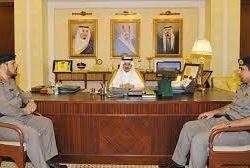 سمو الأمير فيصل بن خالد بن سلطان يستقبل مدير المركز الوطني للأرصاد بعرعر