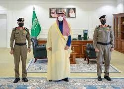 حرس الحدود بعسير يقبض على مخالفين لنظام أمن الحدود بحوزتهما مادة الحشيش المخدر