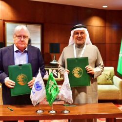 مركز الملك سلمان للإغاثة يوقّع برنامج تعاون مشترك مع مكتب الأمم المتحدة لخدمات المشاريع؛ على هامش #منتدى_الرياض_الدولي_الإنساني الثالث بالرياض.