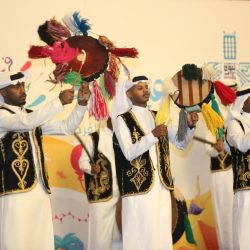 لحظة العيد الكبرى في “إثراء” رؤية فنّية بتقنيات رقمية تذهل أكثر من 65 ألف زائر خلال 3 أيام