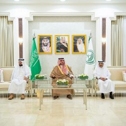 سمو نائب أمير منطقة جازان يستقبل المهنئين بعيد الفطر المبارك من منسوبي الإمارة