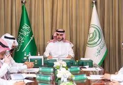 سمو ولي العهد يلتقي الأمين العام للمكتب الدولي للمعارض