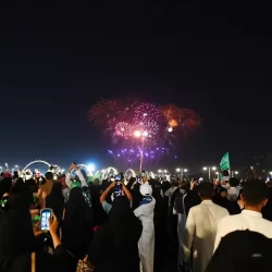 اليوم الوطني / أهالي تبوك يحتفون باليوم الوطني الـ 93