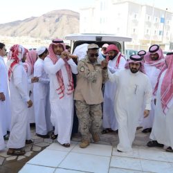 عميد الكلية التقنية بأبها يلتقي بأعضاء هيئة التدريب بقسم الدراسات العامة