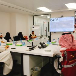 سمو ولي العهد يجتمع مع وزير الخارجية الأمريكي