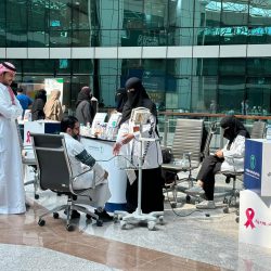 الثغر يقوم بحملة التطعيم ضد الإنفلونزا الموسمية بإعلام منطقة مكة المكرمة  