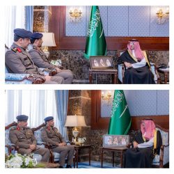 سمو محافظ الأحساء يستقبل قائد قوة أمن المنشآت بالمحافظة بمناسبة تعيينه