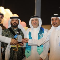 المحكمة العامة بمحافظة أحد رفيدة تقيم حفل معايدة لمنسوبيها.