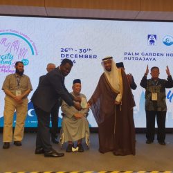 رئيس نادي الصم بالمنطقة الشرقية يهنئ فوز الاخضر والتأهل إلى نصف نهائي كأس الخليج ( ٢٦ )