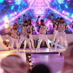 د . القحطاني توج الأبطال : اختتام بطولة خماسية كرة القدم للصم بمدراس شرق الرياض 