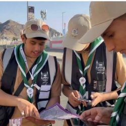 355 من فتيات الكشافة يشاركن في تنظيم الحشود بالمسجد الحرام