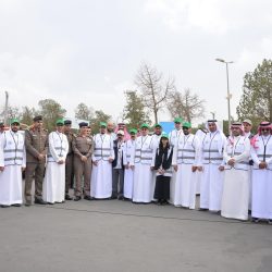 أمانة منطقة الباحة تشارك الطلاب والطالبات فرحة العودة للمدارس .