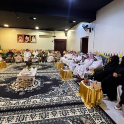 سمو ولي العهد يستقبل أصحاب السمو الأمراء والفضيلة العلماء والمعالي وجمعًا من المواطنين
